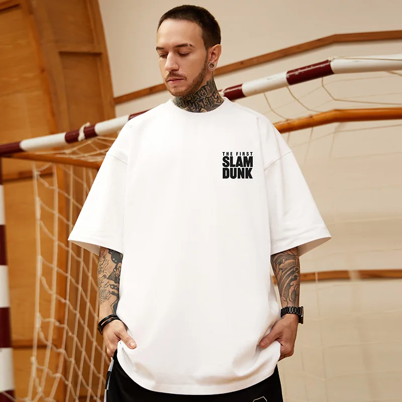 Slam Dunk Men Women Tshirts 100% Cotton 260g Sakuragi Hanamichi