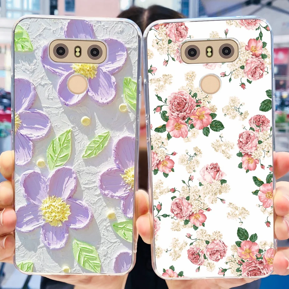 Chic Painted Soft TPU Phone Case - Cute Fashion Design with Bumper Protection