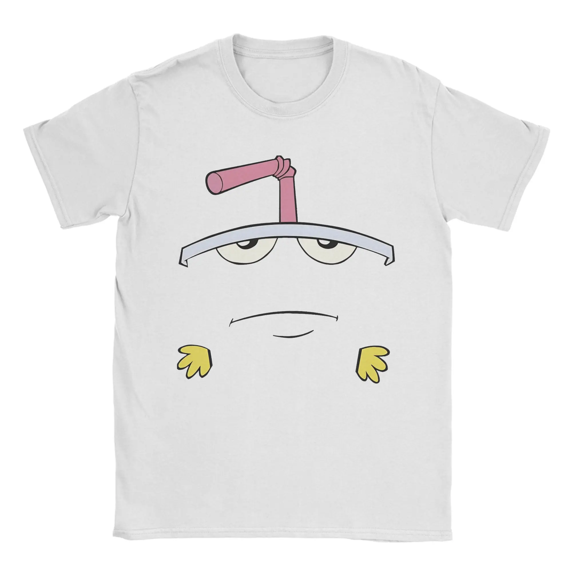 Aqua Teen Hunger Force Master Shake Baumwoll-T-Shirt für Herren, Sommer-Vintage-T-Shirts, Rundhals-Freizeit-T-Shirt, Oversize-Tops