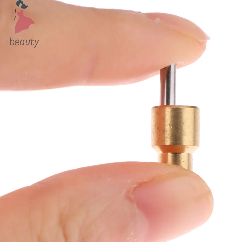 1Pcs Copper Head For Eccentric Wheel Shaft Motor Wheel Hair Clipper Shaft Shear Clipper Hole 2.0mm Brass Motor Eccentric Shaft 6