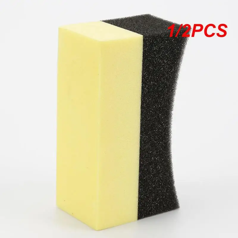 

1/2PCS Car Wheel Cleaning Sponge Tire Wash Wiper Water Suction Sponge Pad Wax Polishing Tyre Brushes Tools Car Wash Accessories