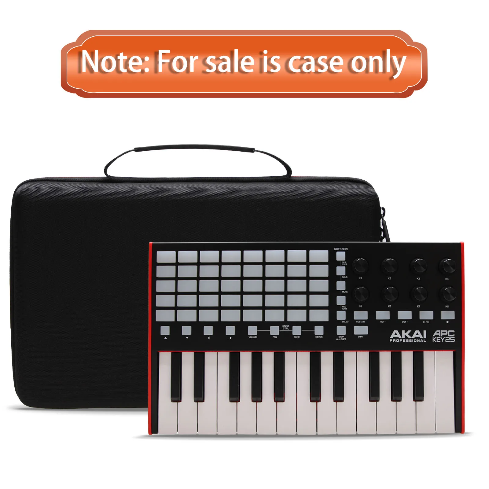 EVA Hard Case For AKAI APC Key 25 MK2 USB MIDI Keyboard electronic musical instrument