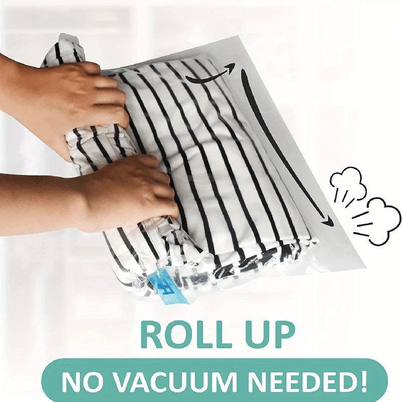 

Handroll Vacuum Bag Quilts Clothes Storage Bag Compression Bags for Travel Organizers Saving Space in Your Luggage Accessories
