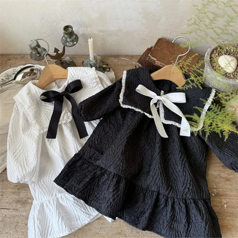 Autumn Baby Girls Dress Cotton Princess