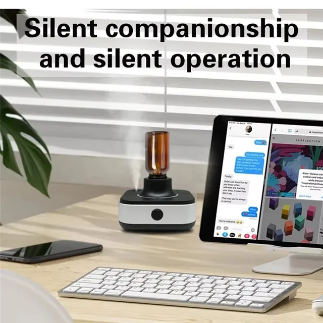 AT28-Infrared Smart Aroma Diffuser - Automatic Essential Oil Air Freshener, Innovative Waterless Air Cleaner 3