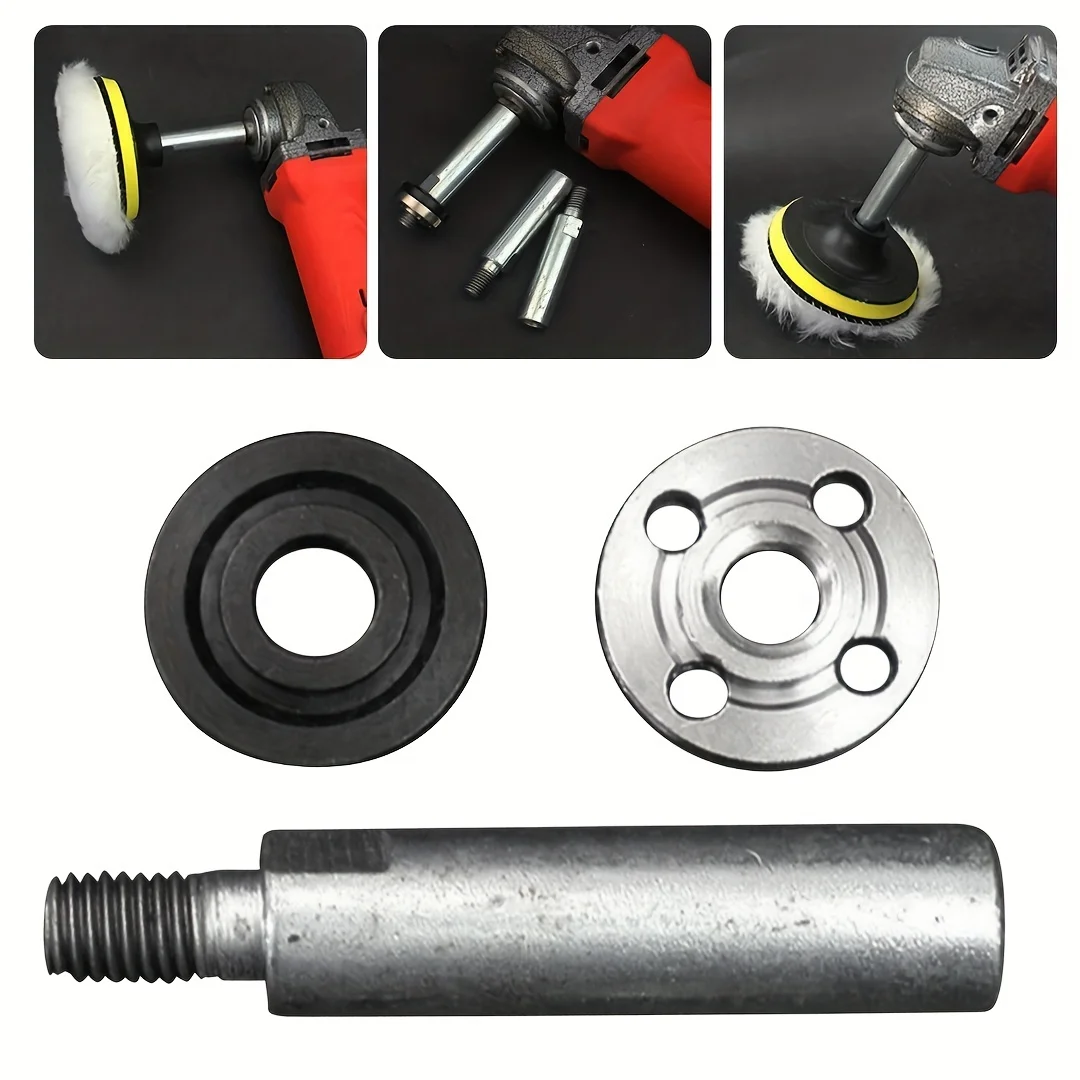 M10 Angle Grinder Extension Connecting Rod Adapter Rod 65mm 3pcs/Set