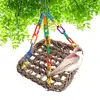 Birds Cage Accessories Bite resistant Wear resistant for Parakeets Parrot Hammock Bird Perch Bird Hanging Bed Parrot Swing Toys 1