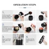 Portable Full-Automatic Espresso Coffee Maker Wireless Mini Electric Coffee Machine for Capsule Coffee Powder 5