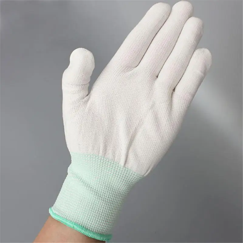 Antistatic Gloves Carbon Fiber PU Coating Electronic Repair
