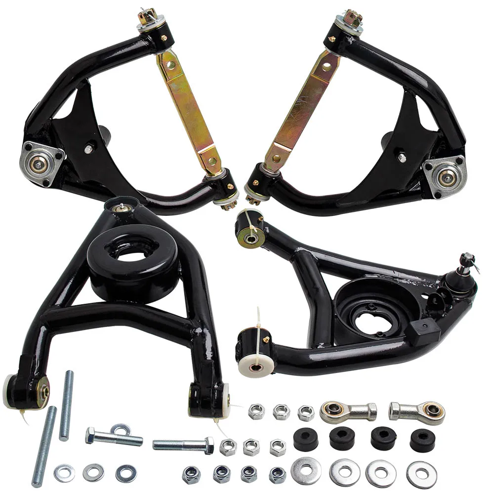4x Heavy Duty Tubular Upper &lower Control Arms A Body For Chevy