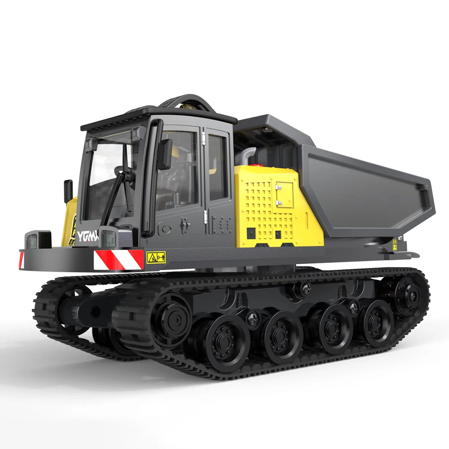 Camion benne RC T14R 1/50 YIGONG - Jouet télécommandé avec lumière et son
