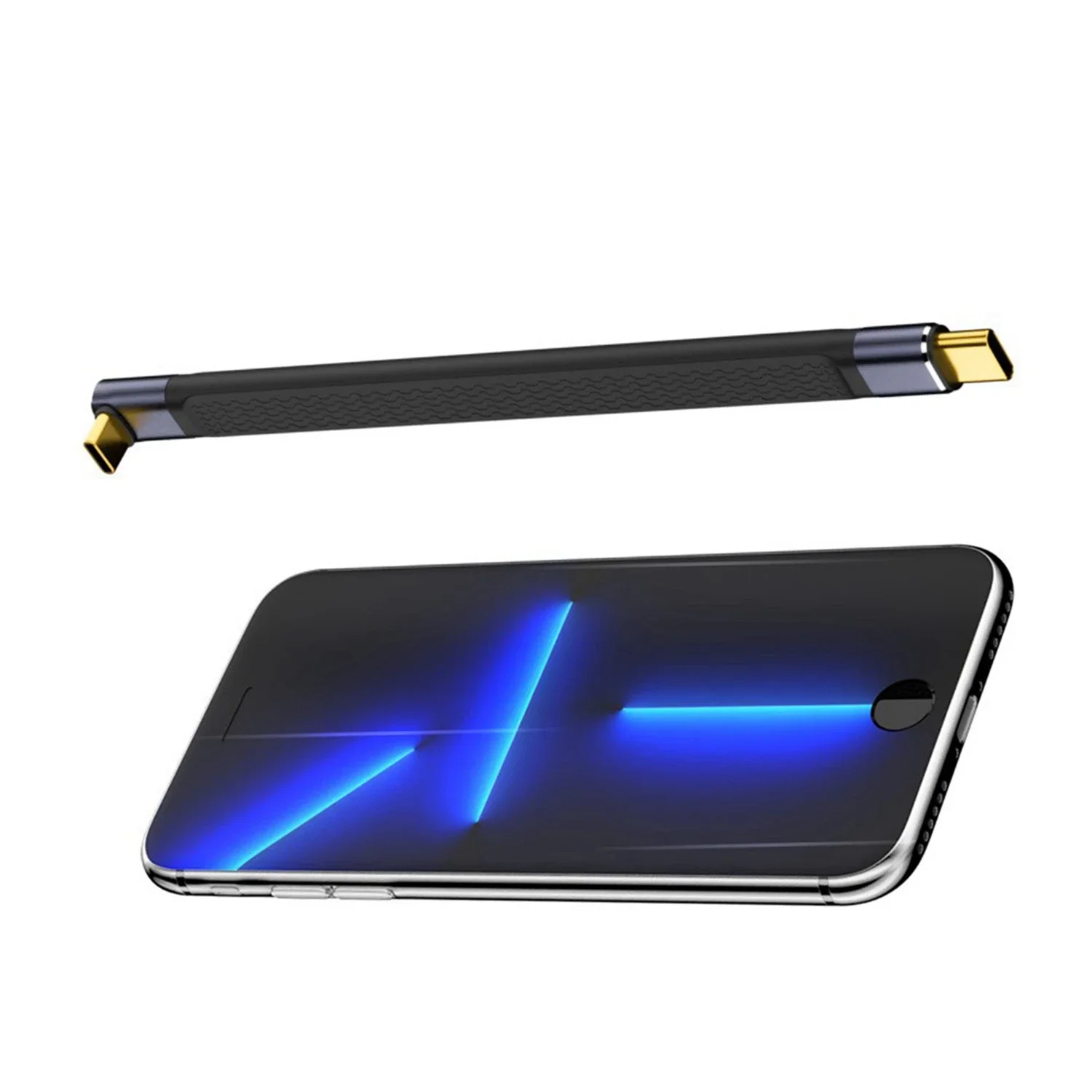 Elbow USB 4.0 Gen3 40Gbps FPC Cable usb type c cable usb charging cable phone charger cable type c charger cable usb c keyboard cable conversion cable adapter usb cable adapter usb c to micro b cable type c to dc cable PD 240W 5A Quick Charge USB C to Type C Cable Thunderbolt 3 8K @ 60Hz Data