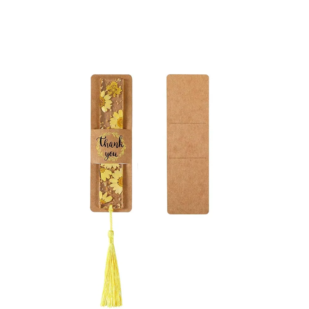 Kraft Bookmark Sleeve Sets 4
