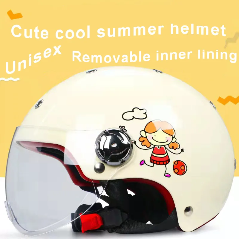 

3C Certified Electric Bicycle helmets Summer Motocross Motorcycle Helmet ABS safety helmet casco capacete moto Men Women Unisex