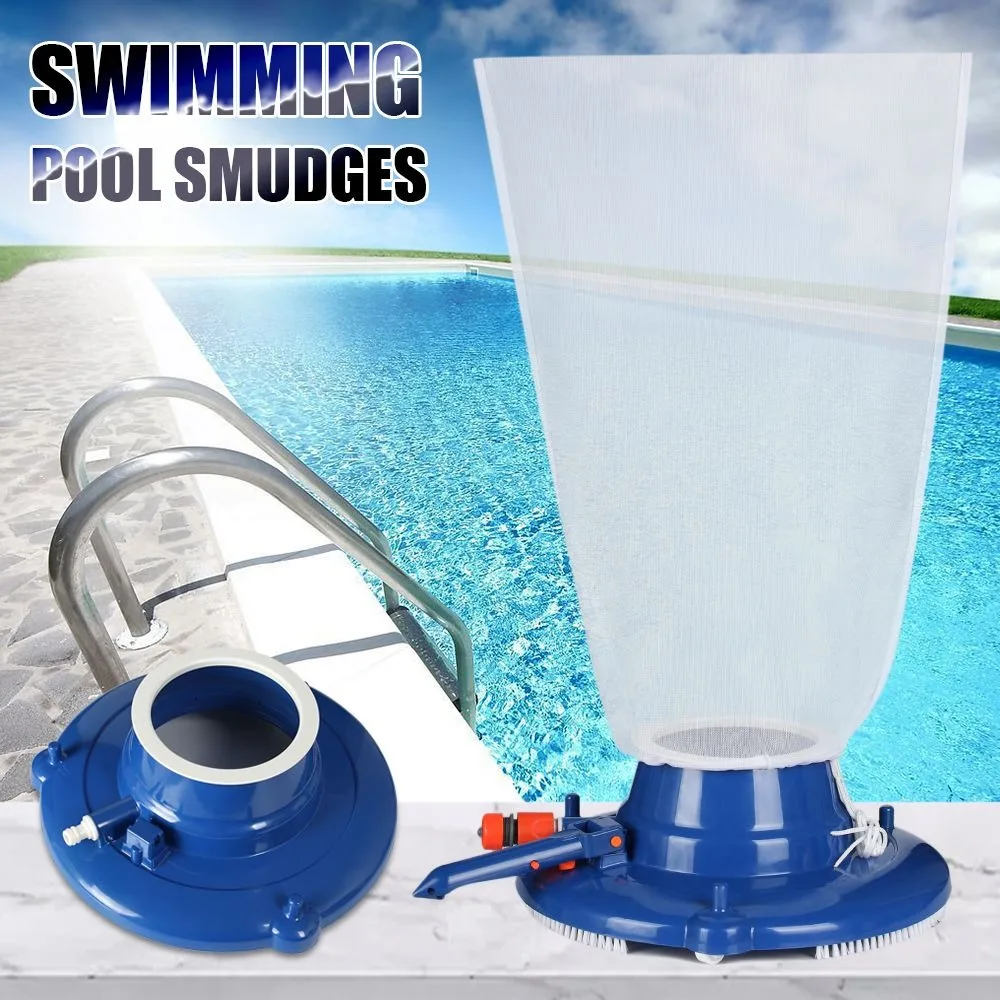 CleanerwithBrushesBagWheelsHotNewLeafCatcherSwimmingPool