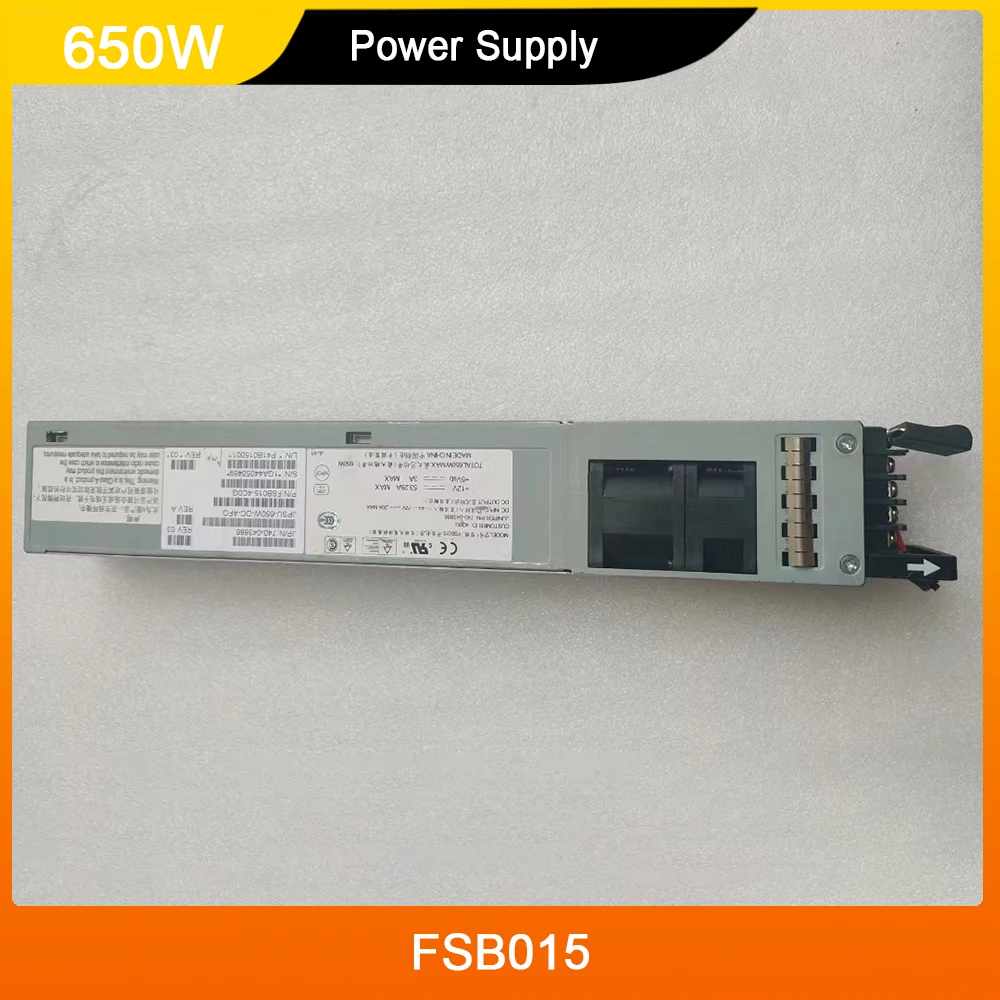 FSB015 740 043886 650W For Juniper JPSU 650W DC AFO Network Switch ...