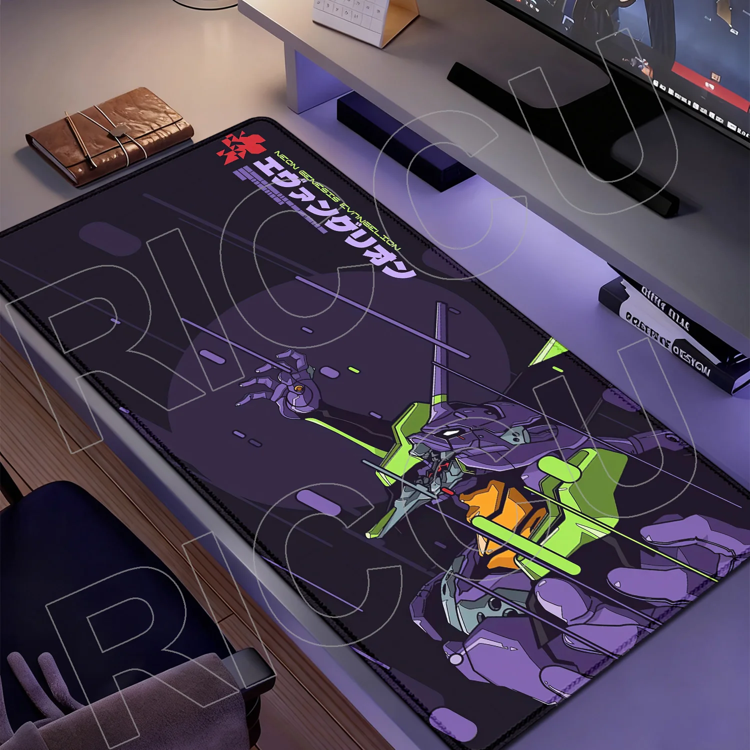HD Printing Anime EVA Mouse Pad Keyboard Rug Kawai Rubber Accessories Non-slip
