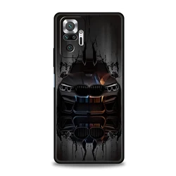 Sleek Black Sports Car Phone Case - Soft Shell Cover for Redmi K50 (A1)