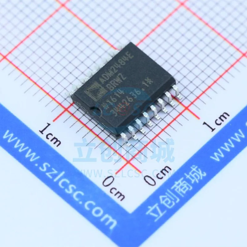 

10 шт./партия ADM2484EBRWZ ADM2484EBRW ADM2484 DGTL ISO 5KV RS422/RS485 16soic Новый и оригинальный