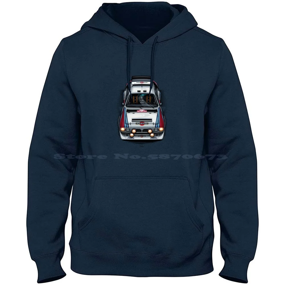 Lancia Delta S4 Gruppo B Art 100% Cotone Felpa Con Cappuccio 205 Lancia Delta Group B S4 Wrc T16 Lancia 037 Gruppo B Legends Drift Rally