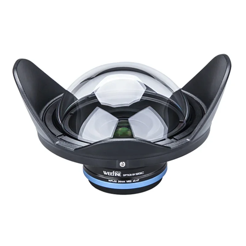 위파인 WFL02 WFL02X 스쿠버 다이빙 어안 와이드 앵글 렌즈 M67-24mm M52-24mm 나사형 TG 카메라 하우징 케이스 수중 촬영