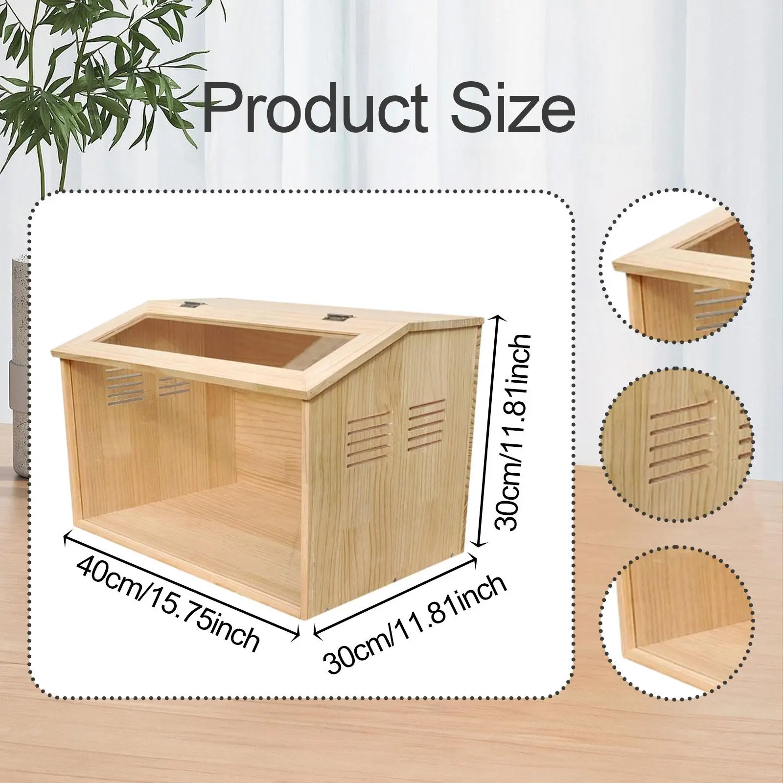 Chicks Brooder Box Hamster Villa Clear Versatile Supplies Pet Habitat House Sturdy Breeding Box Small Chicken Coop Quail Cage