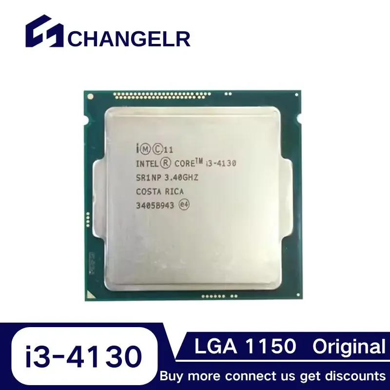 

Процессор Core i3-4130 SR1NP 2 ядра 4 потока LGA1150 i3 ЦП 22 нм 3,4 ГГц 3 Мб L3 i3 4130 LGA 1150