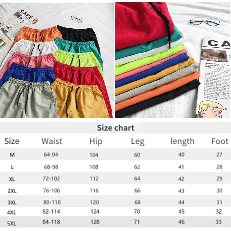Summer Men Swim Shorts Trunks Beach Board Shorts Waterproof Men Running Sports Casual Short Pants Beach Fitness Pants Swim Trunks