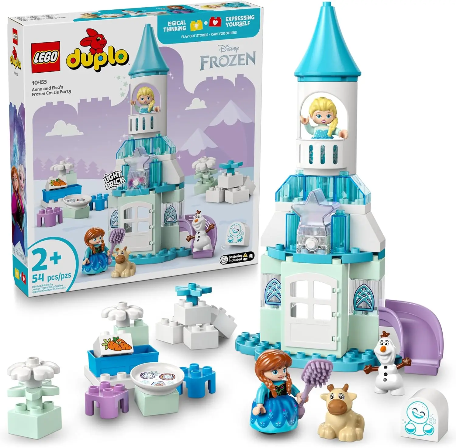 LEGO Duplo La Reine des Neiges : Fête au Château d'Anna & Elsa