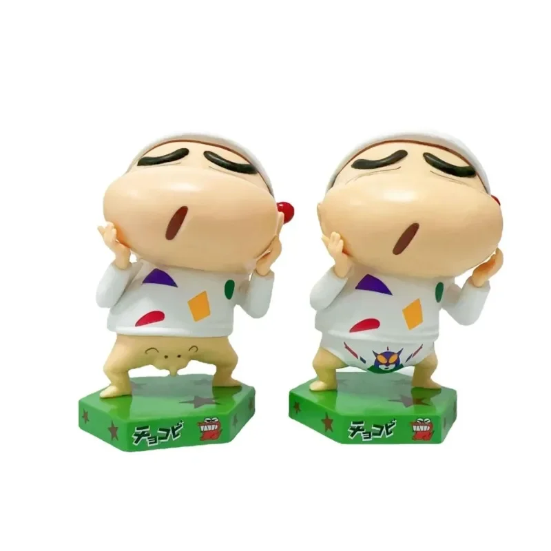 

4 Styles of Crayon Shin-Chan Popular Nohara Shinnosuke Pajamas Cute Gift Pvc Car Ornaments for Birthday Christmas Present