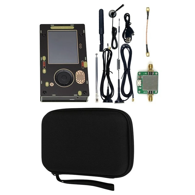 Portapack h2 plus mayhem 3 2 inch touch lcd for hackrf one antenna