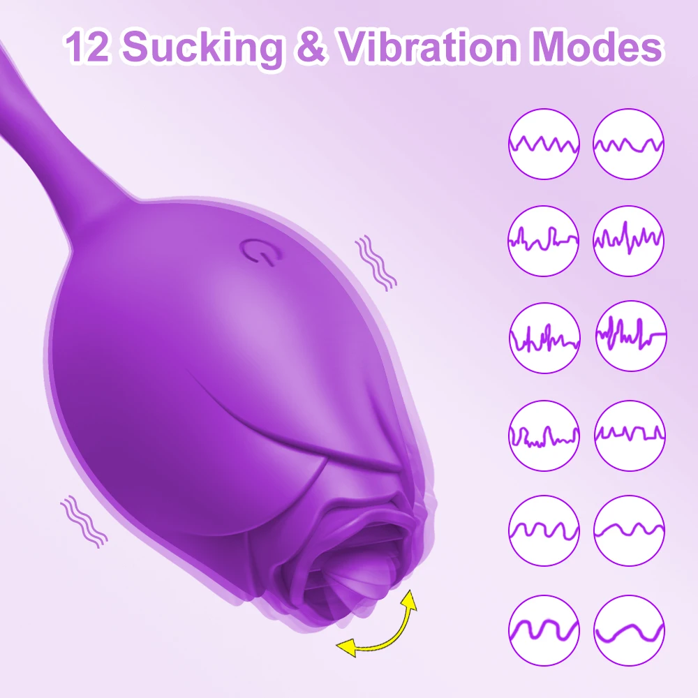 Rose Vibrator Wireless Egg for Women Remote Control Wearable G Spot Dildo Clitoris Stimulator Female Panti_voghion.com