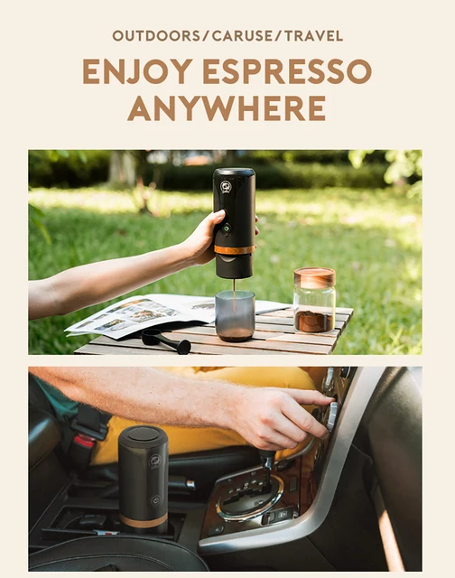 Portable Espresso Machine Small Single Serve 50 Cups Coffee Maker  Compatible With Nespresso For Camping Travel Car Office Home - Coffee Makers  - AliExpress