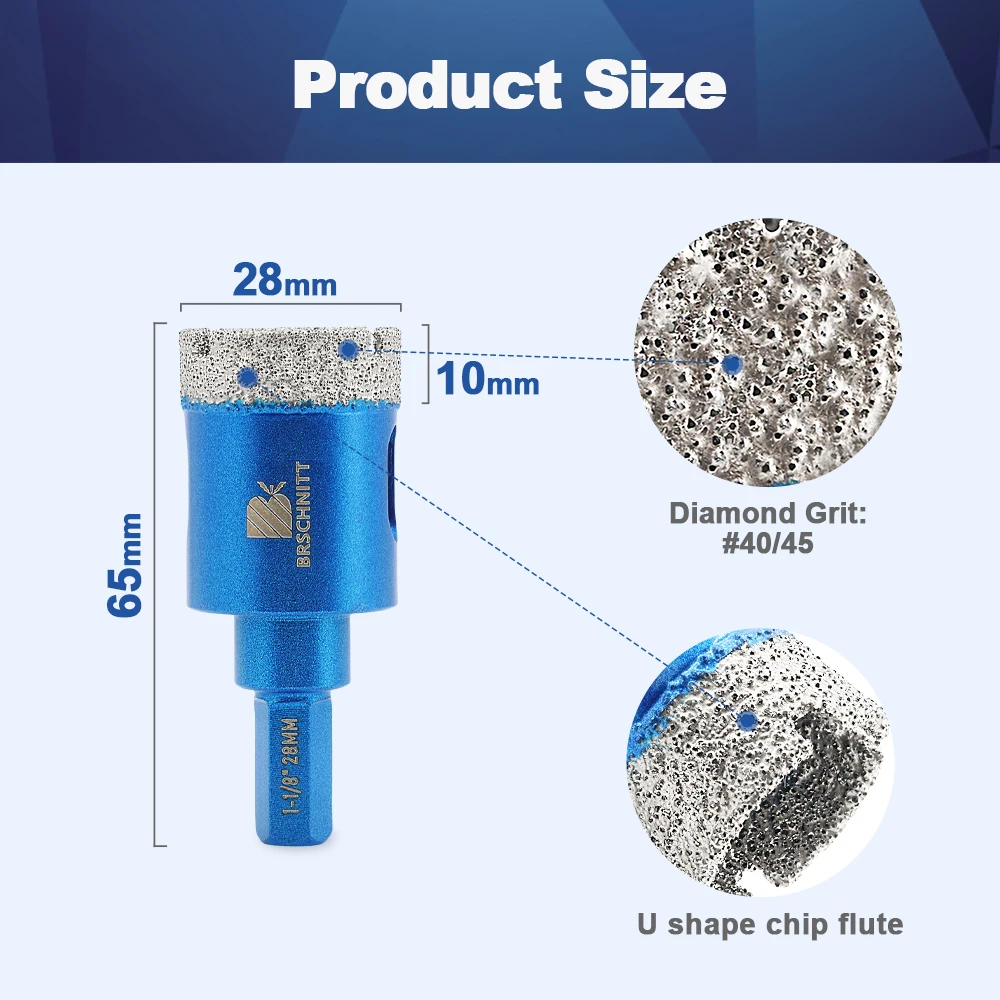 28mm HEX Shank
