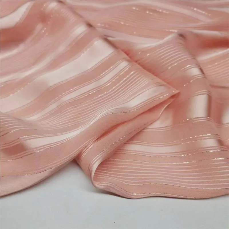 silver-silk-beauty-strip-chiffon-fabric-diy-hand-sewing