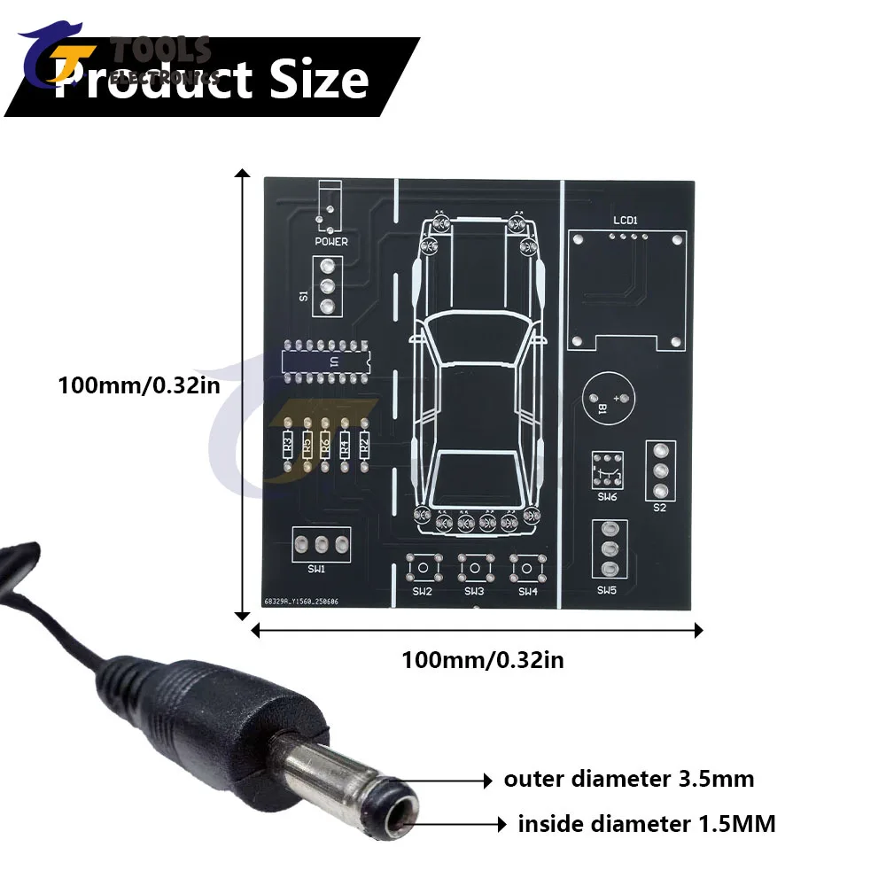 Kit Radio Fai Da Te Con Display Digitale, Saldatura Educativa Per Principianti, Ricevitore FM 50-108 MHz Con Altoparlante E Uscita Cuffie
