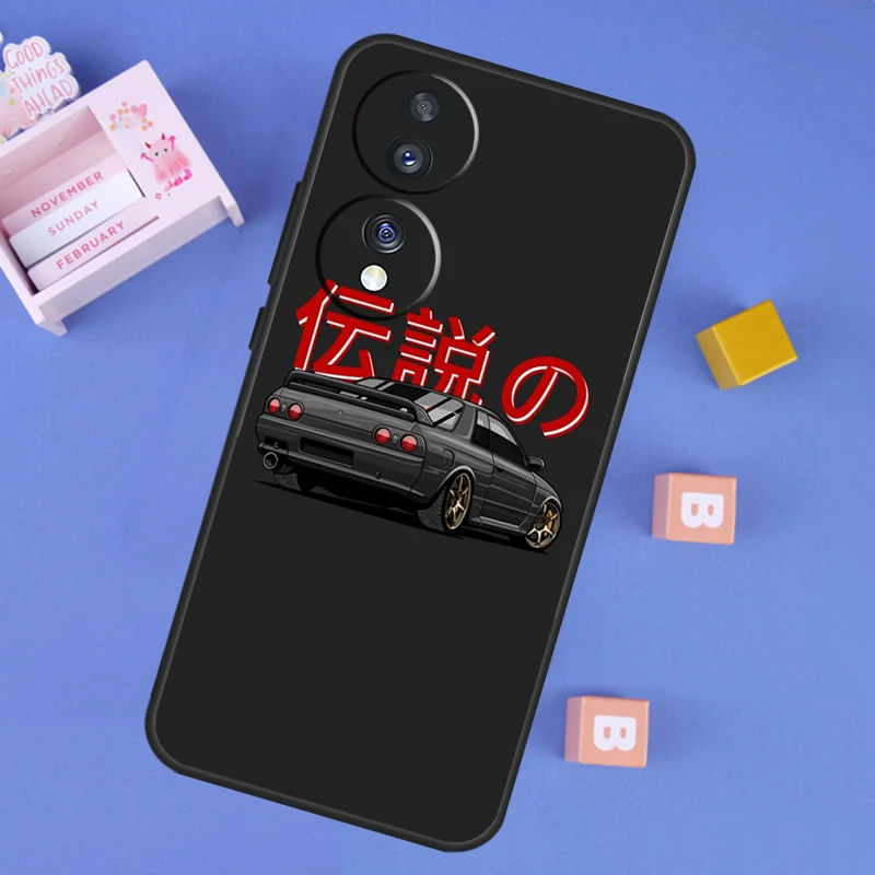 JDM Skyline Car Design Protective Phone Case