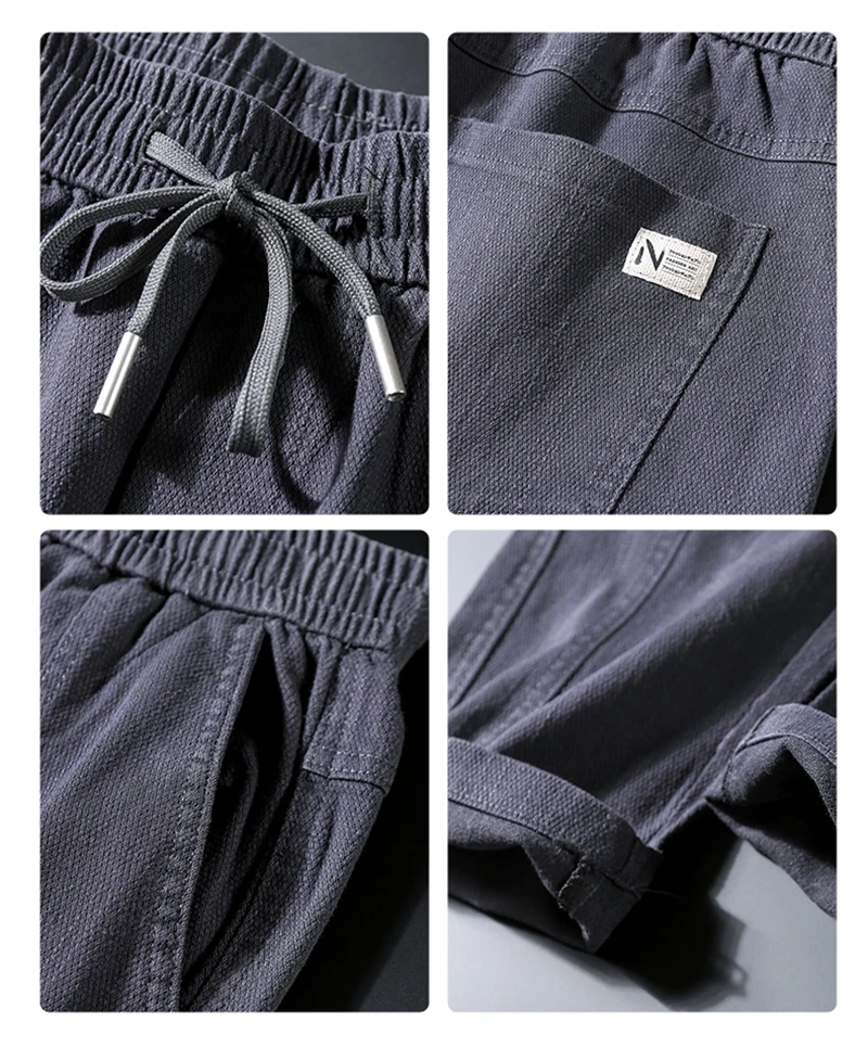 Harajuku Street Youth Fashion Harem Pants 2024 Spring Summer New Elastic Waist Slim Small Straight Casual Cargo Trousers