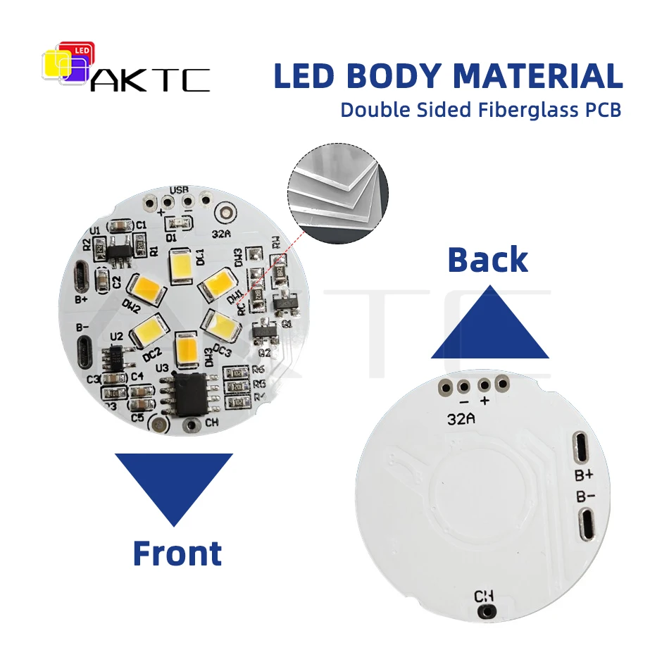 DC5V Rechargeable Dimmable LED Night Lamp Lights Source Board Dimming Compatible Touch on/off Control/3.7V Battery/Charging