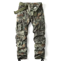 Men Combat Pants With Knee Pads Tactical Cargo Sport Trousers Camouflage Multicam Trekking Hunting Clothes（Not belt） 1