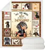 1pc Print Dachshund Weiner Dog Blanket Gifts for Dog Lovers Family Blankets Throw Home Sofa Lunch Break Student Nap Gifts 4