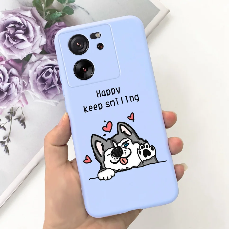 For Xiaomi 13T Case 13 T Pro 5G Candy Paint Soft Silicone Shockproof Phone Cases For Xiaomi 13T Mi13T Pro Bumper Cover Capa