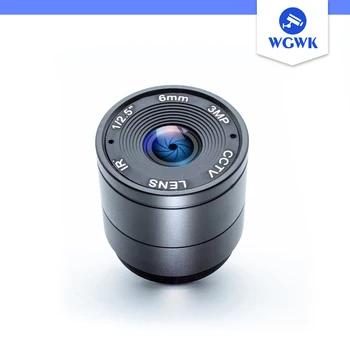 WGWK-C36A0 High Quality Industrial 3MP 6mm Fixed Focus CS Mount Lens CCTV Lens With 650 IR Filter For IP USB Cameras And Webcam 1