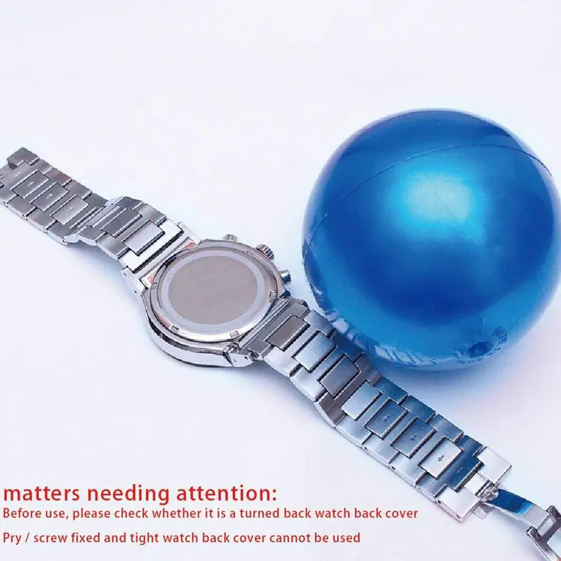 Watch Ball Case Opener Watch Back Case Remover Opener Screwball Back Tool Rubber Ball For
