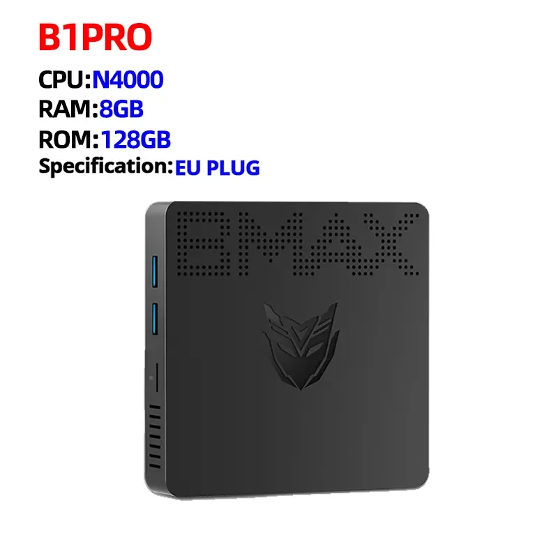 ミニPC BMAX B1Pro (N4000 8GB 128GB Win11Pro) Amazon.com: Bmax B1 Pro Mini PC, Fanless Intel N4000(up to