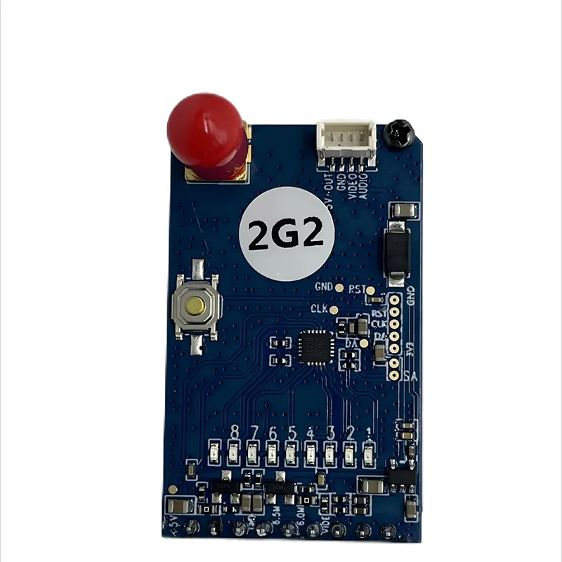 Kit complet VTX VRX 2.2G 1.6W FPV pour drone avec émetteur et récepteur vidéo, prêt à l'installation.