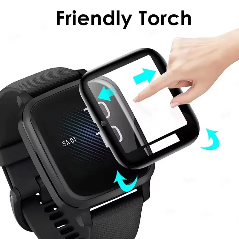 3D Curved Full-Coverage Watch Screen Protector, Scratch-Resistant Protective Film