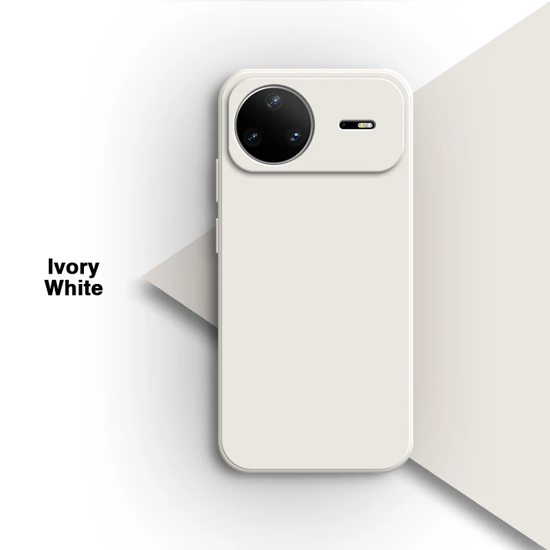 Original Fashion Liquid Silicone Phone Case - Simple & Classic Design
