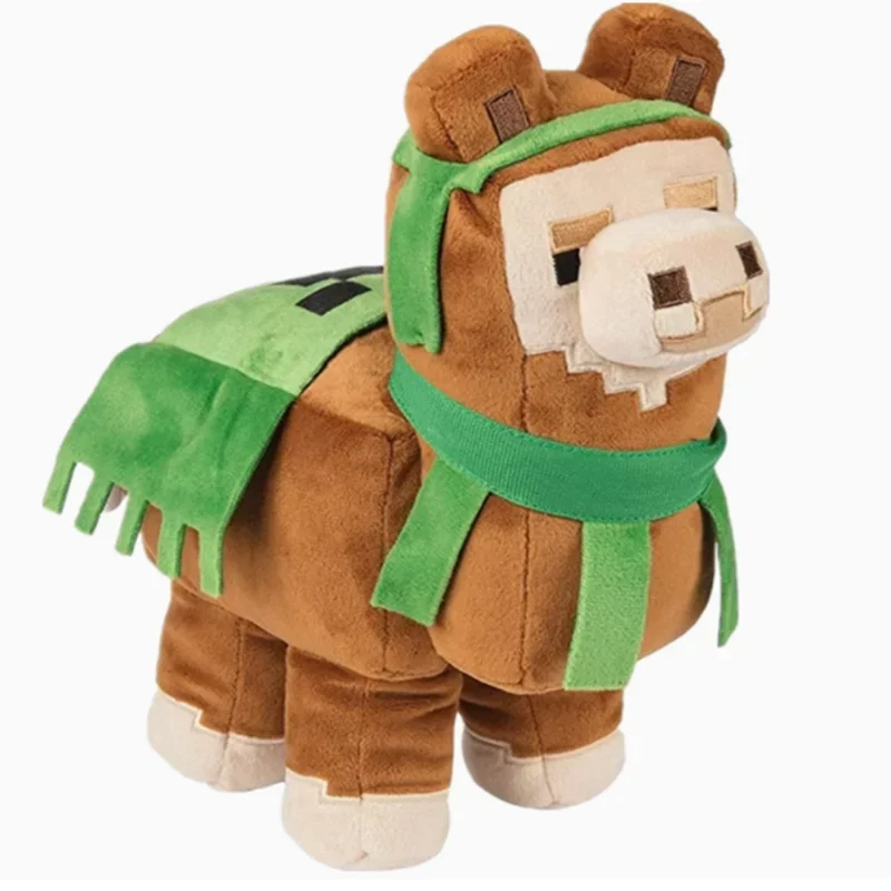 Almohada tapizada de anime de dibujos animados de la serie Minecraft de 22 cm, adecuada para el hogar, el dormitorio, los juguetes para niños, los regalos de cumpleaños y Navidad