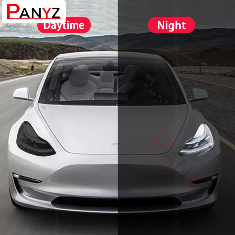 

2 шт., защитная пленка для передних фар Tesla Model 3 X Y S